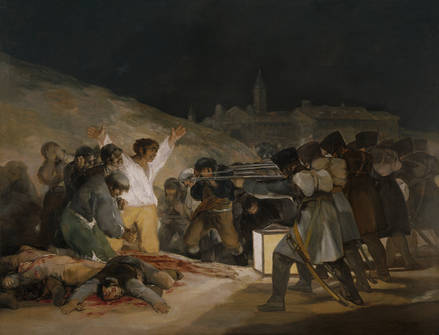 Goya, Die Erschießung der Aufständischen